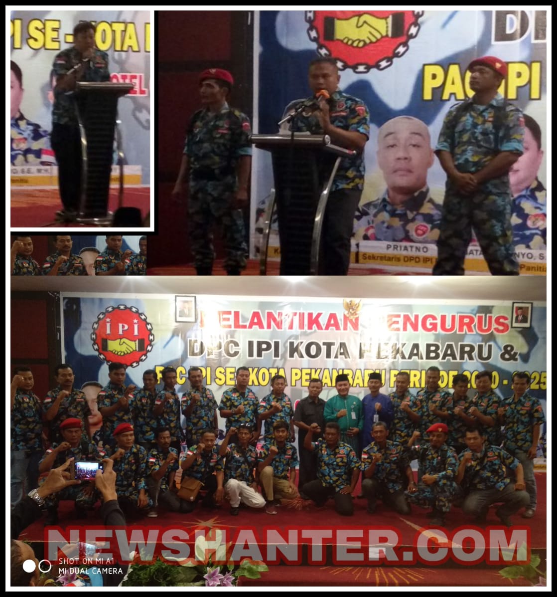 DPC IPI Kota Pekanbaru Beserta 12 PAC IPI Se Kota Pekanbaru Resmi Dilantik