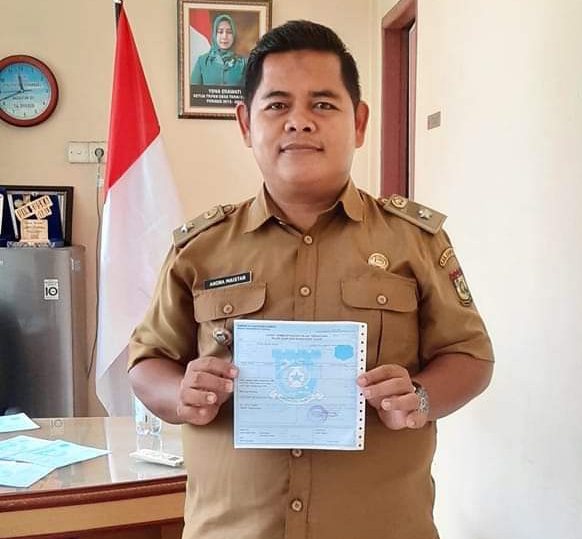 Kepala Desa Tarai Bangun Himbau Warga Wajib Pajak, Taat Lunasi Pajak Terhutang