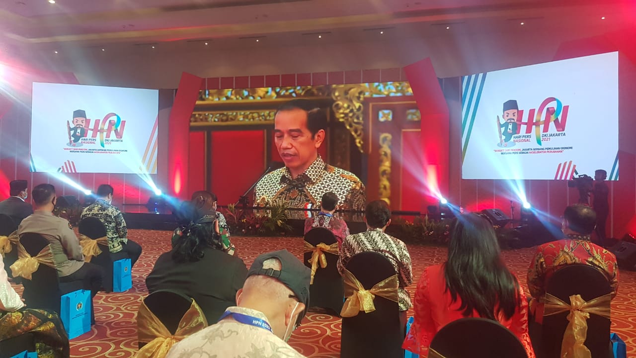 Puncak HPN 2021, Presiden RI : Pemerintah Siapkan Insentif Bagi Awak Media