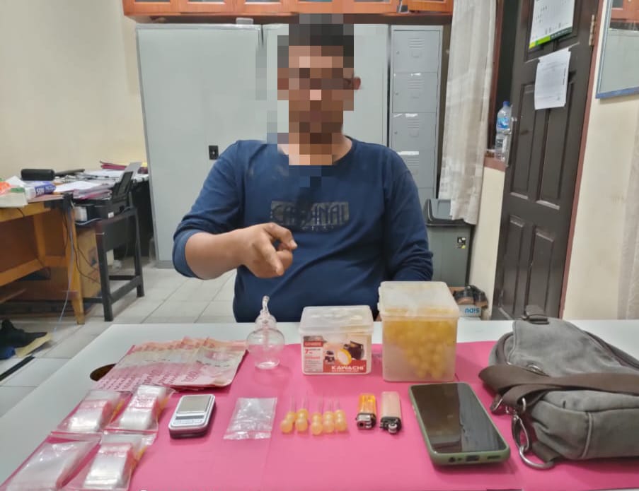 Tim Ojo Loyo Beraksi, Sikat Pengedar Shabu Di Kebun Sawit