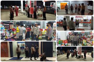 POLSEK PANGKALAN KERINCI TETAP HIMBAU MASYARAKAT PATUHI PROTOKOLER COVID-19