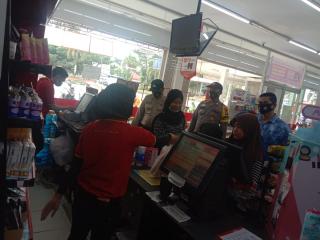 Antisipasi penyebaran virus Covid-19, Polsek Pangkalan Kerinci Himbau Adaptasi Kebiasaan Baru Kepada