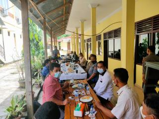Kapolres Kampar, AKBP Rido Purba SIK MH Salam Perkenalan Kemajuan Bangsa dan Keutuhan NKRI