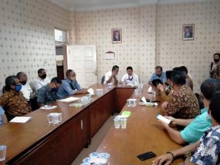 Komisi II DPRD Pelalawan, Adakan RDP Terkait Meluapnya Limbah PT Serikat Putra