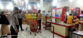 Polsek Pangkalan Kuras Lakukan Himbauan AKB & Beri Arahan Kewaspadaan Dalam Covid-19.