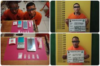 Dua Pengedar Sabu Asal Sumut, Diringkus Tim Opsnal ResNarkoba Polres Pelalawan