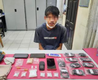 Seorang Aktor Lempar Shabu Ke Lapas IIA Diciduk Tim Opsnal Satresnarkoba Polres Kampar